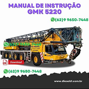 MANUAL DE INSTRUÇÕES  GUINDASTES GMK 5220  GROVE