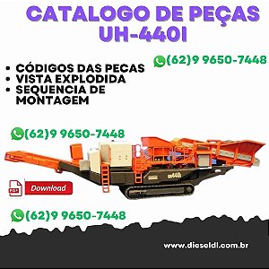CATÁLOGO DE PEÇAS BRITADOR UH-US440I  SANDVIK