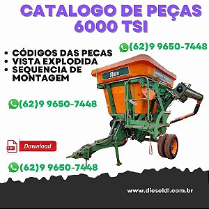 CATÁLOGO DE PEÇAS REBOKE 6000 TSI  STARA