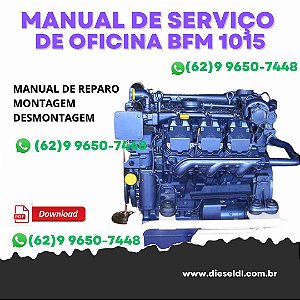 MANUAL DE SERVIÇO DE OFICINA  MOTOR   BFM 1015 DEUTZ