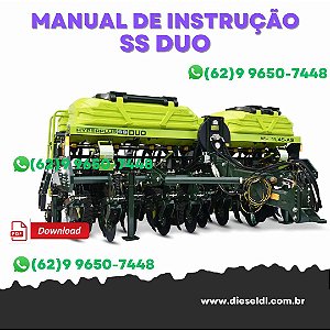 MANUAL DE INSTRUÇÕES E PEÇAS PLANTADORA ADUBADORA   SS DUO HYPERPLUSS