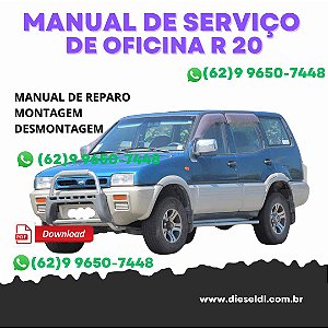 MANUAL DE SERVIÇO DE OFICINA  NISSAN  TERRANO SERIE R20  2002