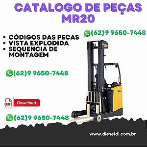 CATÁLOGO DE PEÇAS EMPILHADEIRA  MR20 - MR20HD - MR25  YALE
