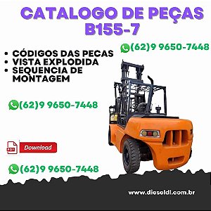 CATÁLOGO DE PEÇAS EMPILHADEIRA  B15S-7, B18S-7  DOOSAN