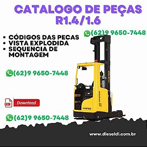 CATÁLOGO DE PEÇAS EMPILHADEIRA R1.4/1.6 - R1.6HD - R1.6N - R2.0  HYSTER