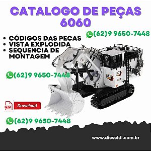 CATÁLOGO DE PEÇAS PÁ HIDRÁULICA 6060  CATERPILLAR