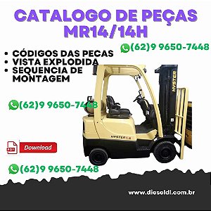 CATÁLOGO DE PEÇAS EMPILHADEIRA MR14/14H - MR16/16H/16N  HYSTER