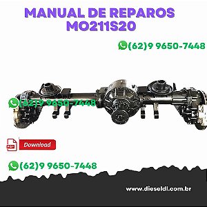 MANUAL DE REPAROS EIXO MO211S20   211 E 221 DANA