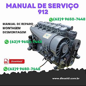 MANUAL DE SERVIÇO DE OFICINA  MOTOR DEUTZ 912/913
