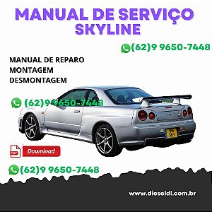 MANUAL DE SERVIÇO DE OFICINA NISSAN SKYLINE MOTOR R32