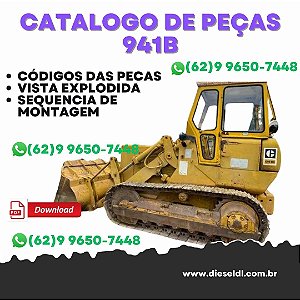 CATÁLOGO DE PEÇAS TRATOR DE ESTEIRA 941B CATERPILLAR