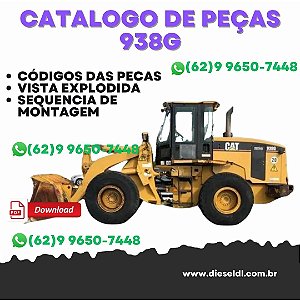 CATÁLOGO DE PEÇAS ESCAVADEIRA 938G CATERPILLAR