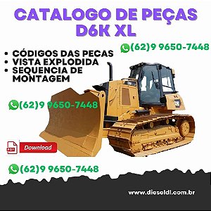 CATÁLOGO DE PEÇAS TRATOR DE ESTEIRA D6K XL CATERPILLAR