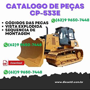 CATÁLOGO DE PEÇAS ROLO VIBRATÓRIO CP-533E CATERPILLAR