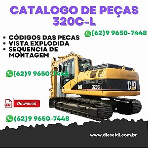 CATÁLOGO DE PEÇAS ESCAVADEIRA 320C-L  CATERPILLAR