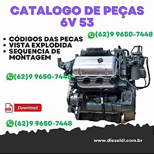 CATÁLOGO DE PEÇAS MOTOR DIESEL  53 SERIES  DETROIT
