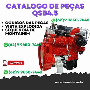 CATALOGO DE PEÇAS MOTOR QSB4.5  CUMMINS