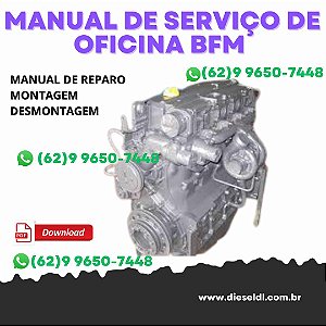 MANUAL DE SERVIÇO DE OFICINA MOTOR BFM 2012  DEUTZ