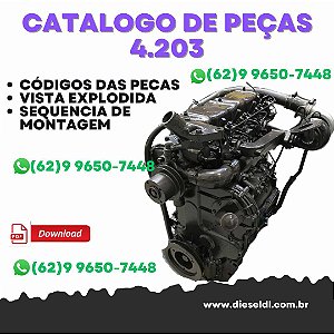 CATALOGO DE PEÇAS MOTOR 4.203 PERKINS