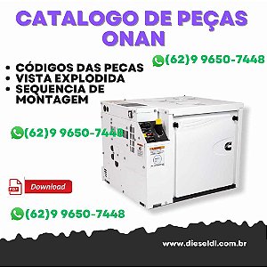 CATÁLOGO DE PEÇAS GERADOR MARÍTIMO ONAN CUMMINS