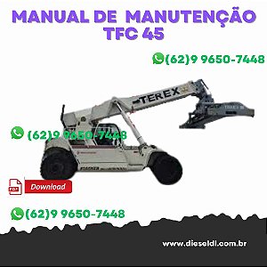 MANUAL DE MANUTENÇÃO MANIPULADOR TELESCÓPICO TFC 45, TFCRS 45, TFC 45L  TEREX
