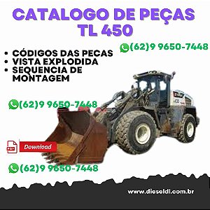 CATÁLOGO DE PEÇAS CARREGADEIRA TL450   TEREX