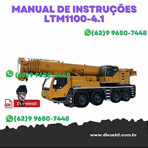 MANUAL DE INSTRUÇÕES  GRUA LTM 1100-4.1 LIEBHERR
