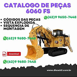 CATÁLOGO DE PEÇAS  HYDRAULIC SHOVEL 6060 FS CATERPILLAR