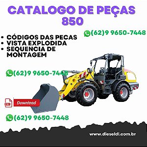 CATÁLOGO DE PEÇAS CARREGADEIRA 850  WACKER NEUSON
