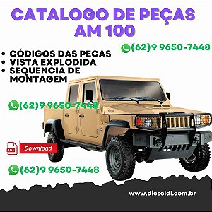 CATÁLOGO DE PEÇAS  UTILITÁRIOS AM 100 - AM 150 - AM 200 - ISF 2.8  AGRALE