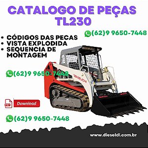 CATÁLOGO DE PEÇAS MINI CARREGADEIRA TL230  TAKEUCHI