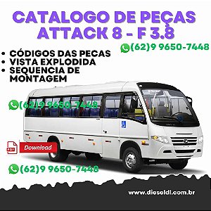 CATÁLOGO DE PEÇAS  ATTACK 8 - F 3.8 - EURO VI  AGRALE