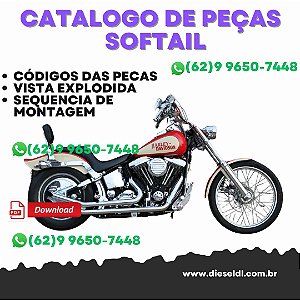 CATÁLOGO DE PEÇAS  HARLEY DVIDSON SOFTAIL MODELS  1995-1996