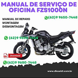 MANUAL DE SERVIÇO DE OFICINA YAMAHA FZS1000N / FZS1000NC