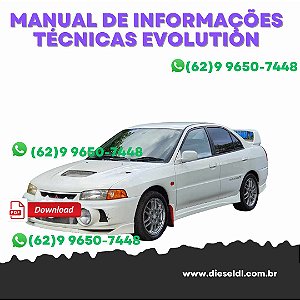MANUAL DE INFORMAÇÕES TÉCNICAS  LANCER EVOLUTION   IV / V