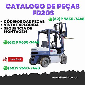 CATÁLOGO DE PEÇAS  EMPILHADEIRA  FD20S/25S/30S-5 KOMATSU