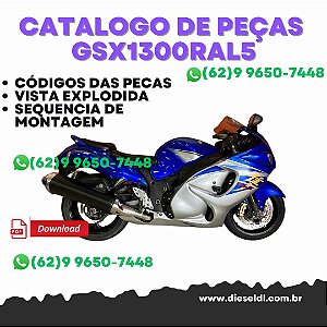 CATÁLOGO DE PEÇAS  HAYABUSA GSX1300RAL5  2014-9  SUZUKI