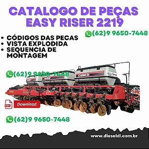 CATALOGO DE PEÇAS EASY RISER 2219 PLANTADEIRA  CASE IH