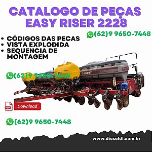CATALOGO DE PEÇAS EASY RISER 2228 PLANTADEIRA  CASE IH
