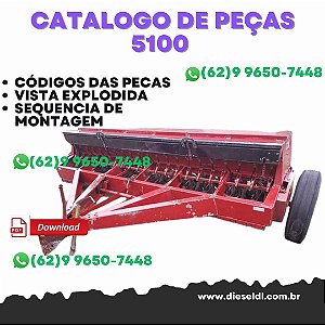 CATALOGO DE PEÇAS 5100 SEMEADOR DE CEREAIS SEMI MONTADO