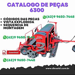 CATALOGO DE PEÇAS 6300 SEMEADOR DE CEREAIS