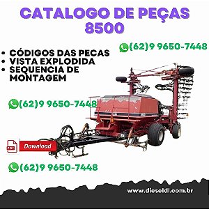 CATALOGO DE PEÇAS 8500 SEMEADOR DE CEREAIS CASE IH