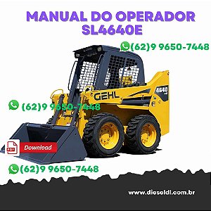 MANUAL DO OPERADOR MINI CARREGADEIRA SL4640E, SL4640E (EU) POWER2  GEHL