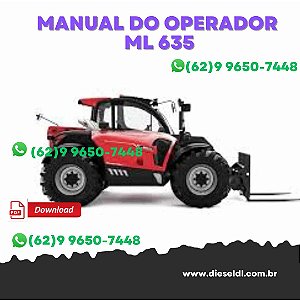 MANUAL DO OPERADOR  MANIPULADORES ML 635 TURBO / MT 940 L TURBO / MT 1740 SL TURBO MANITOU