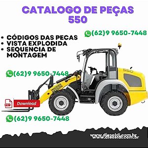 CATÁLOGO DE PEÇAS CARREGADEIRA 550, 5055, 5055L WACKER NEUSON