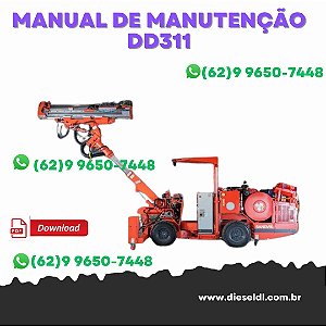 MANUAL DE SERVIÇO DE OFICINA  PERFURATRIZ DD311 THC560  SANDVIK