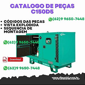 CATÁLOGO DE PEÇAS  MOTOR C150D5, C170D5, C135D6  CUMMINS