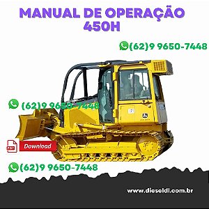 MANUAL DE OPERAÇÃO  CRAWLER DOZER 450H, 550H, 650H JOHN DEERE