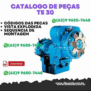 CATÁLOGO DE PEÇAS  TRANSMISSÃO 157TE30510-1  TE30 DANA