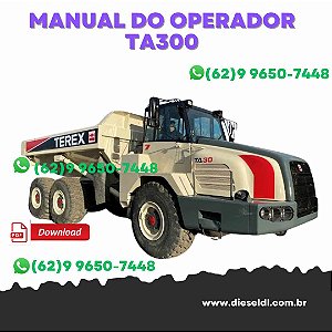 MANUAL DE OPERAÇÃO CAMINHÃO ARTICULADO TA300 TEREX